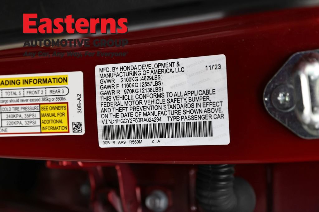 Used 2024 Honda Accord Sport image 33