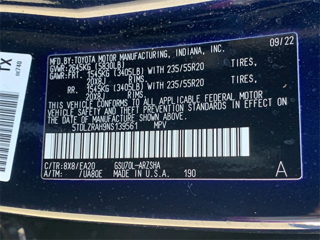 Used 2022 Toyota Highlander XSE image 45