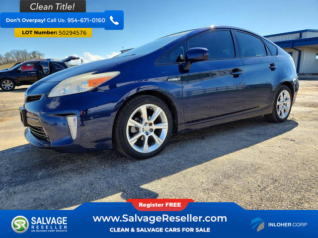 Used 2013 Toyota Prius Four w/ Deluxe Solar Roof Pkg FWD image 1