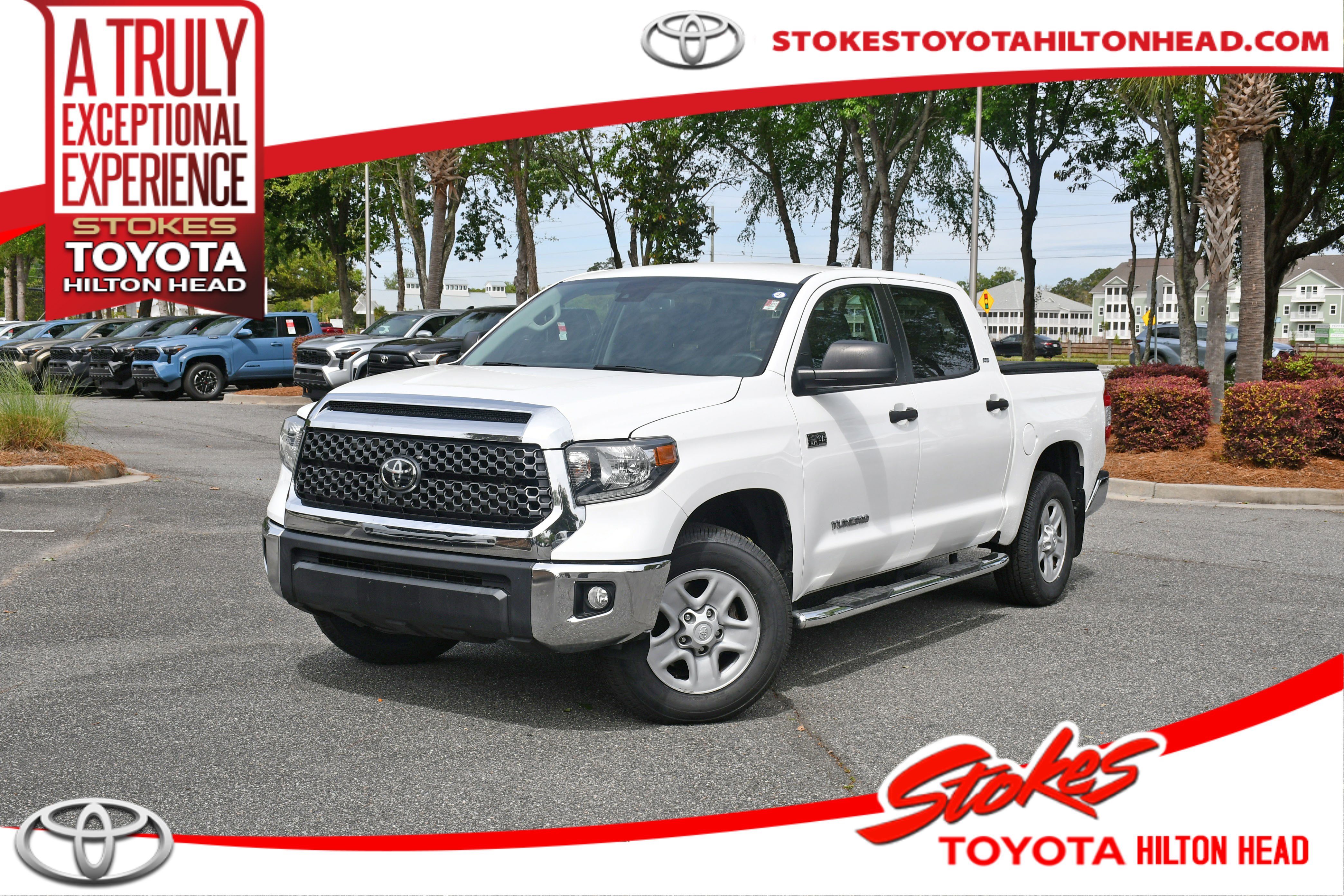 Used 2021 Toyota Tundra SR5 w/ SR5 Upgrade Package RWD image 1