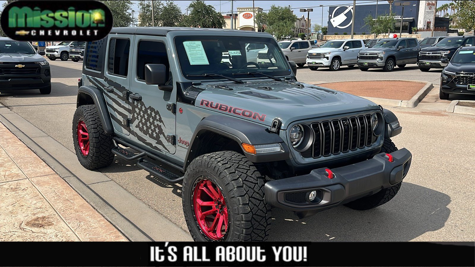 Used 2024 Jeep Wrangler Unlimited Rubicon w/ Technology Group AWD/4WD image 1