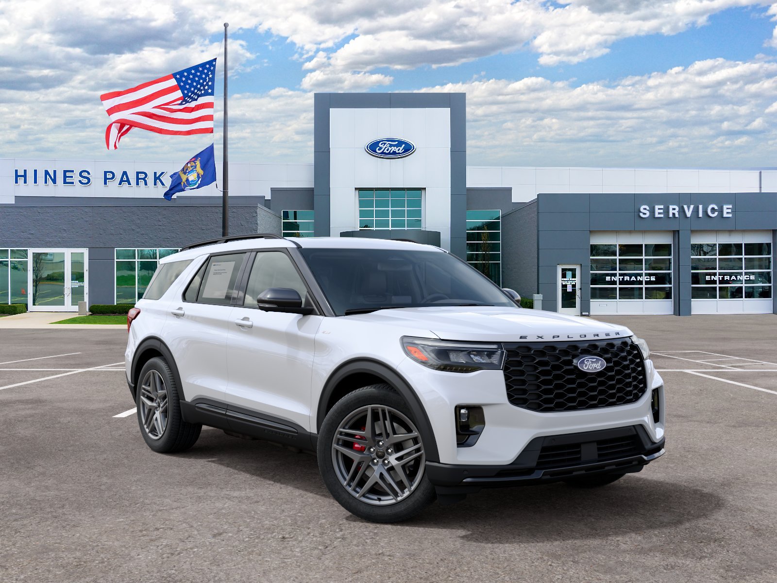 New 2027 Ford Explorer ST-Line w/ Premium Package AWD/4WD image 4