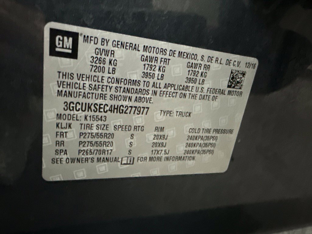 Used 2017 Chevrolet Silverado 1500 LTZ w/ Sport Package AWD/4WD image 46
