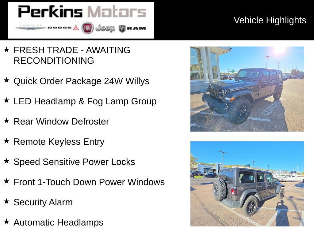 Used 2022 Jeep Wrangler Unlimited Sport AWD/4WD image 15