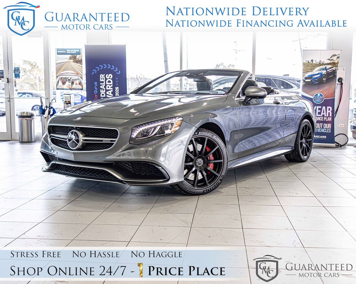 Used 2017 Mercedes-Benz S 63 AMG 4MATIC Cabriolet