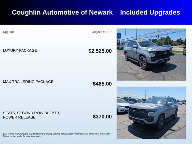 Used 2024 Chevrolet Tahoe Z71 w/ Luxury Package AWD/4WD image 3