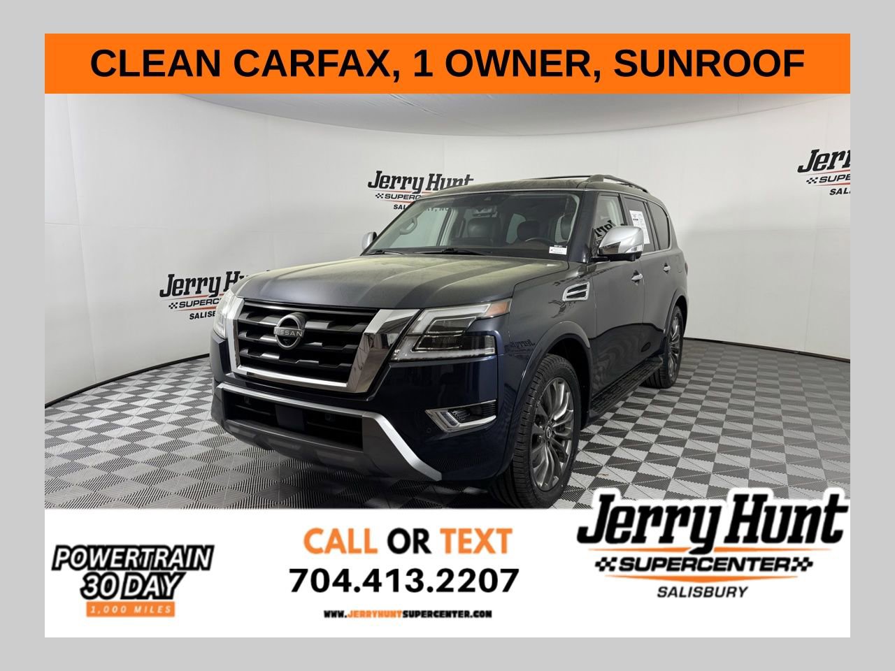 Used 2023 Nissan Armada Platinum w/ Captain's Chairs Package image 1