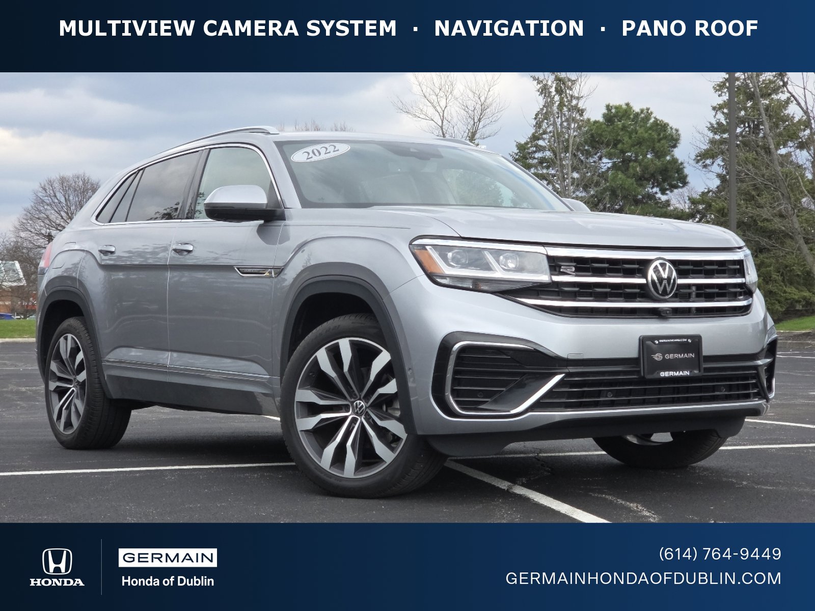 Used 2022 Volkswagen Atlas Cross Sport SEL Premium R-Line w/ Cross Sport MDO Package