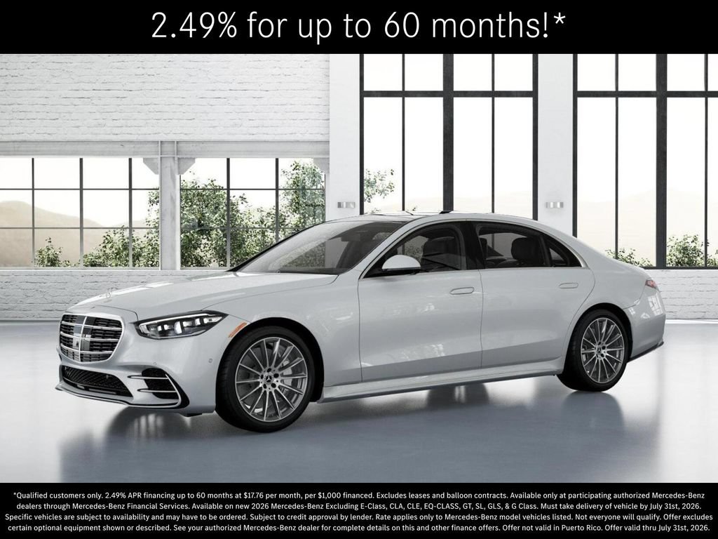 New 2026 Mercedes-Benz S 580 4MATIC Sedan image 38