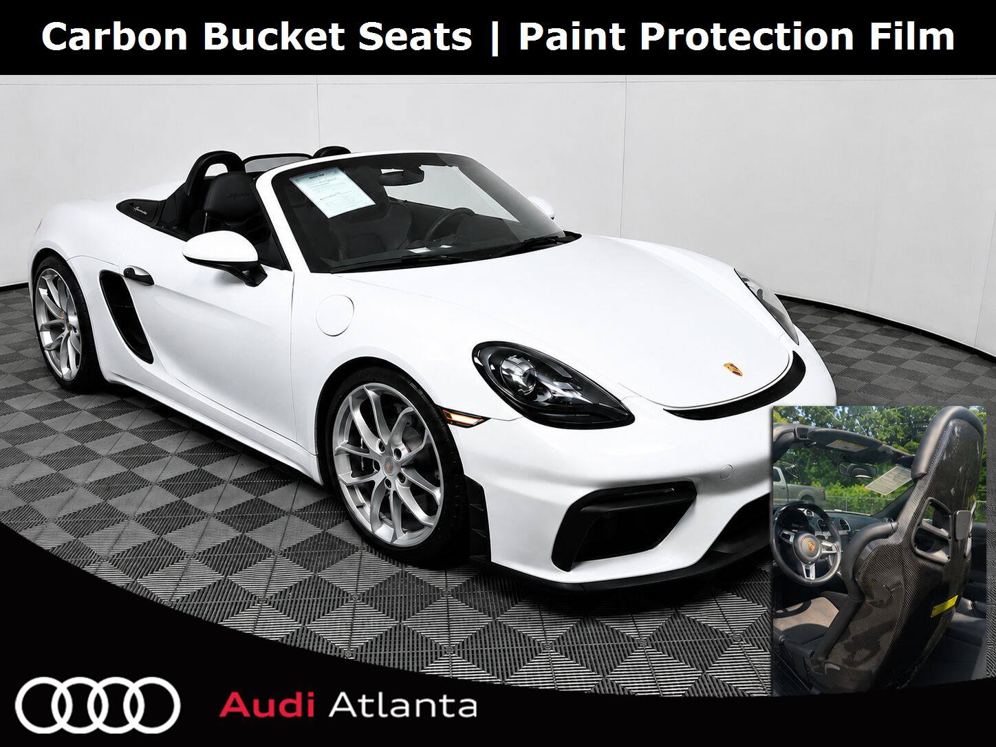 Used 2021 Porsche 718 Boxster Spyder RWD image 1