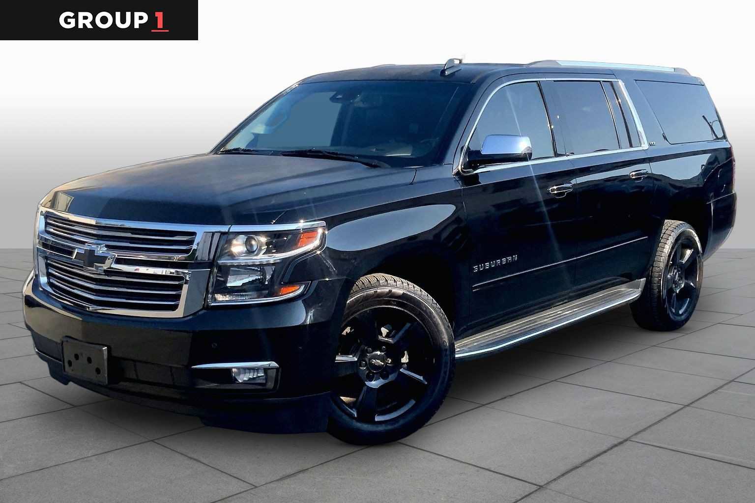 Used 2015 Chevrolet Suburban LTZ w/ Max Trailering Package AWD/4WD image 1