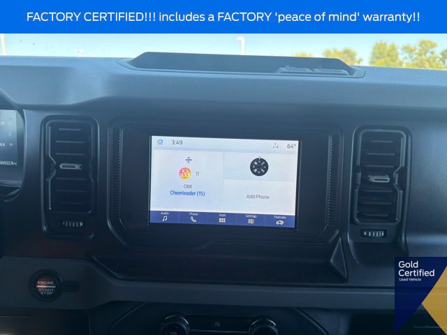 Certified 2022 Ford Bronco Big Bend AWD/4WD image 32