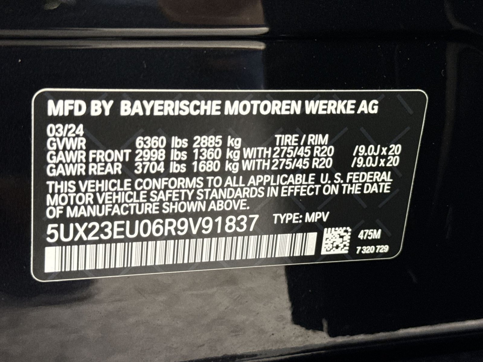 Used 2024 BMW X5 xDrive40i w/ M Sport Package AWD/4WD image 42