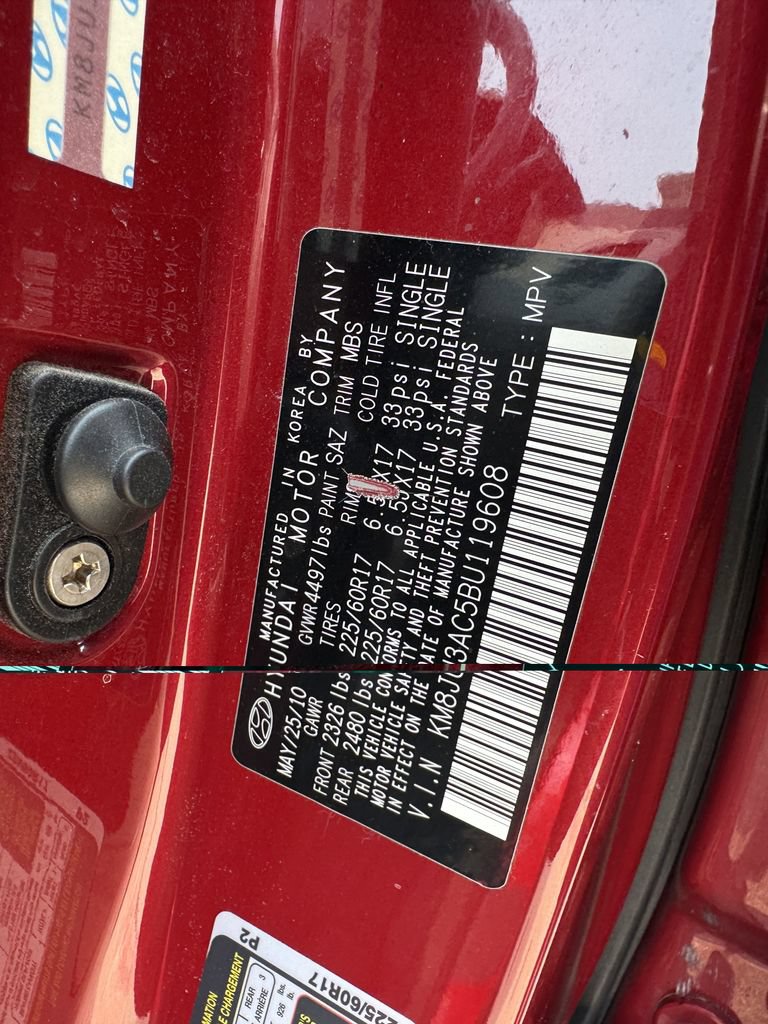 Used 2011 Hyundai Tucson GLS FWD image 30