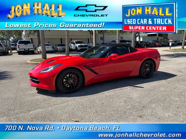 Used 2015 Chevrolet Corvette Stingray Convertible w/ 2LT Preferred Equipment Group RWD image 2