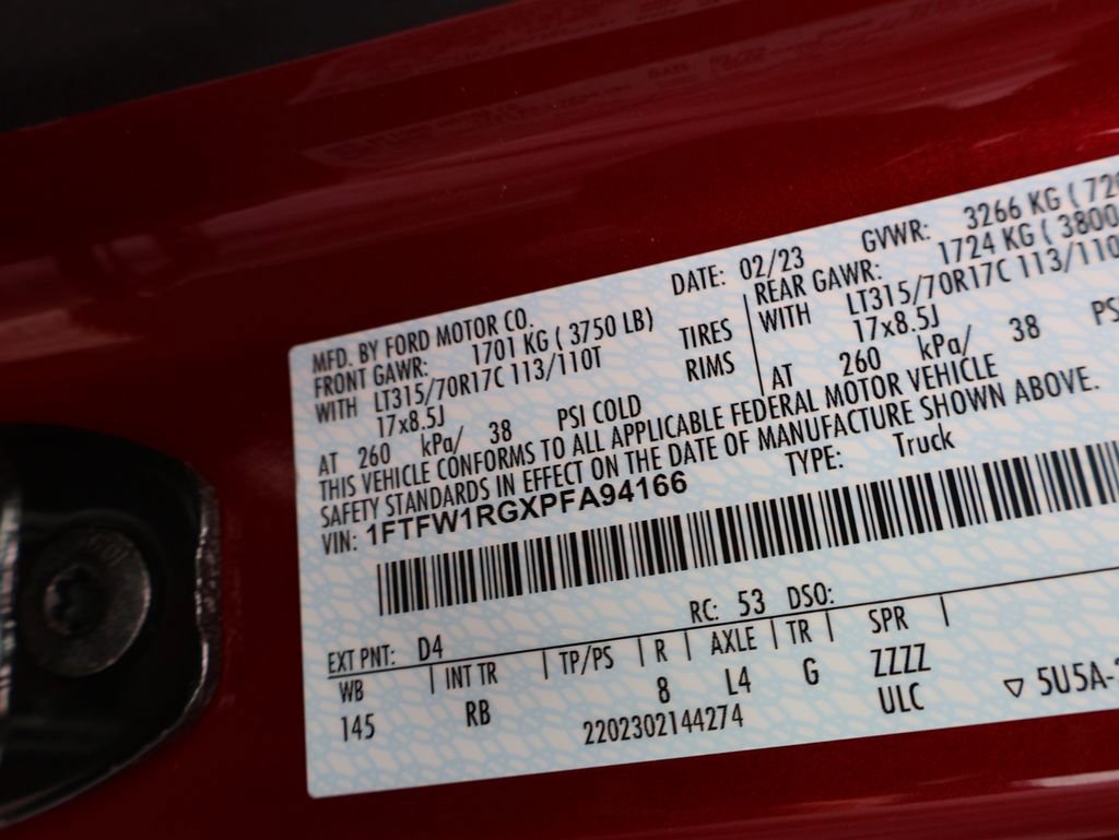 Used 2023 Ford F150 Raptor image 41