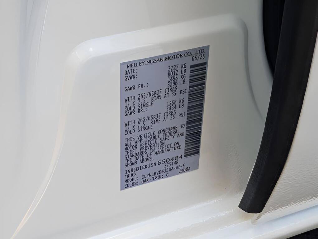Used 2025 Nissan Frontier SV AWD/4WD image 28