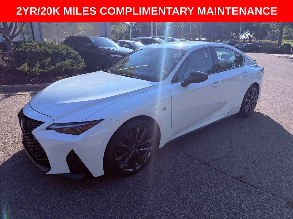 Certified 2025 Lexus IS 350 F Sport w/ Navigation Package RWD image 3