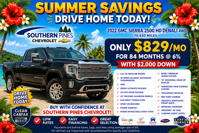 Used 2022 GMC Sierra 2500 Denali w/ Denali Ultimate Package AWD/4WD image 5