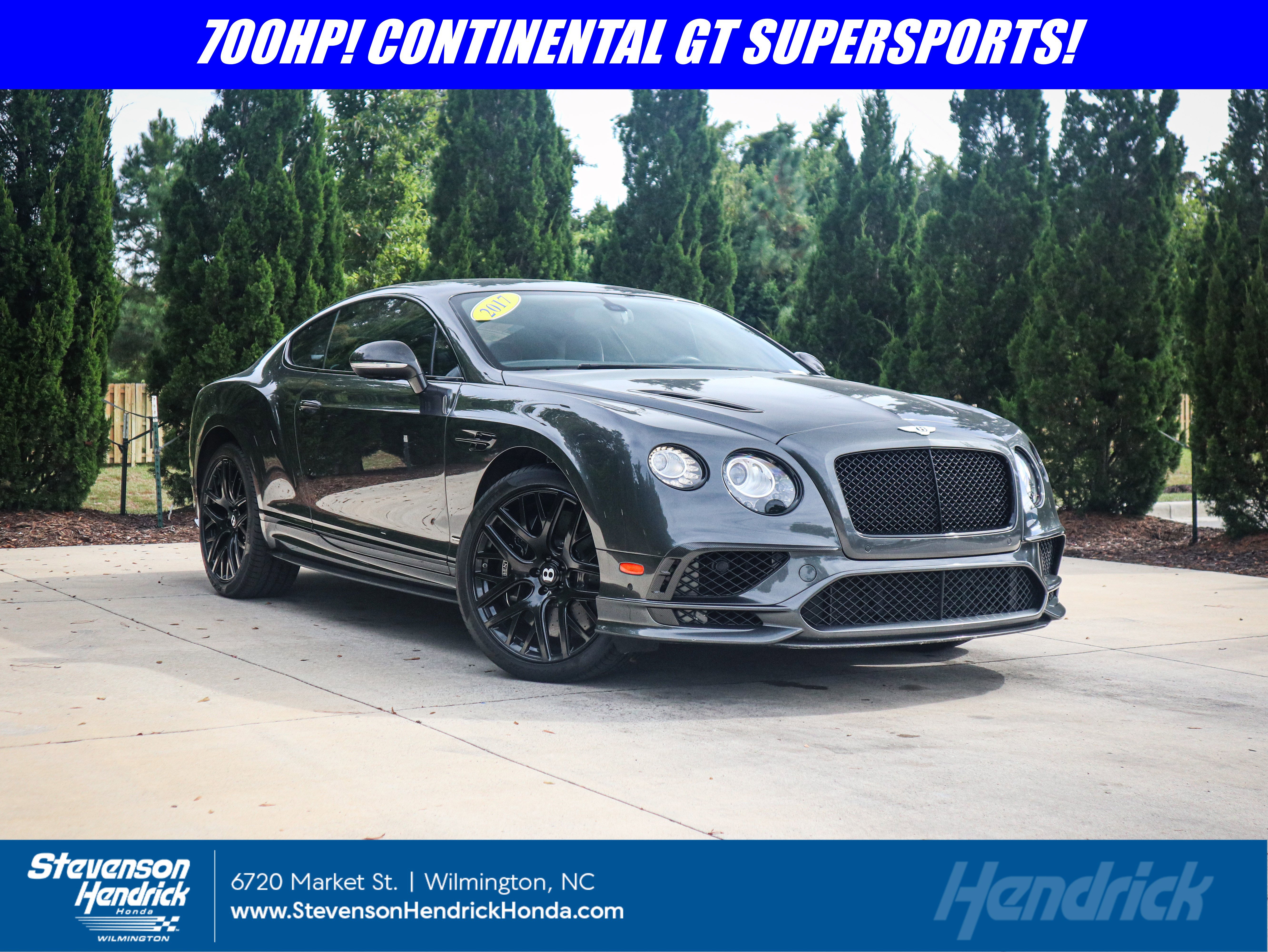 Used 2017 Bentley Continental GT Supersports