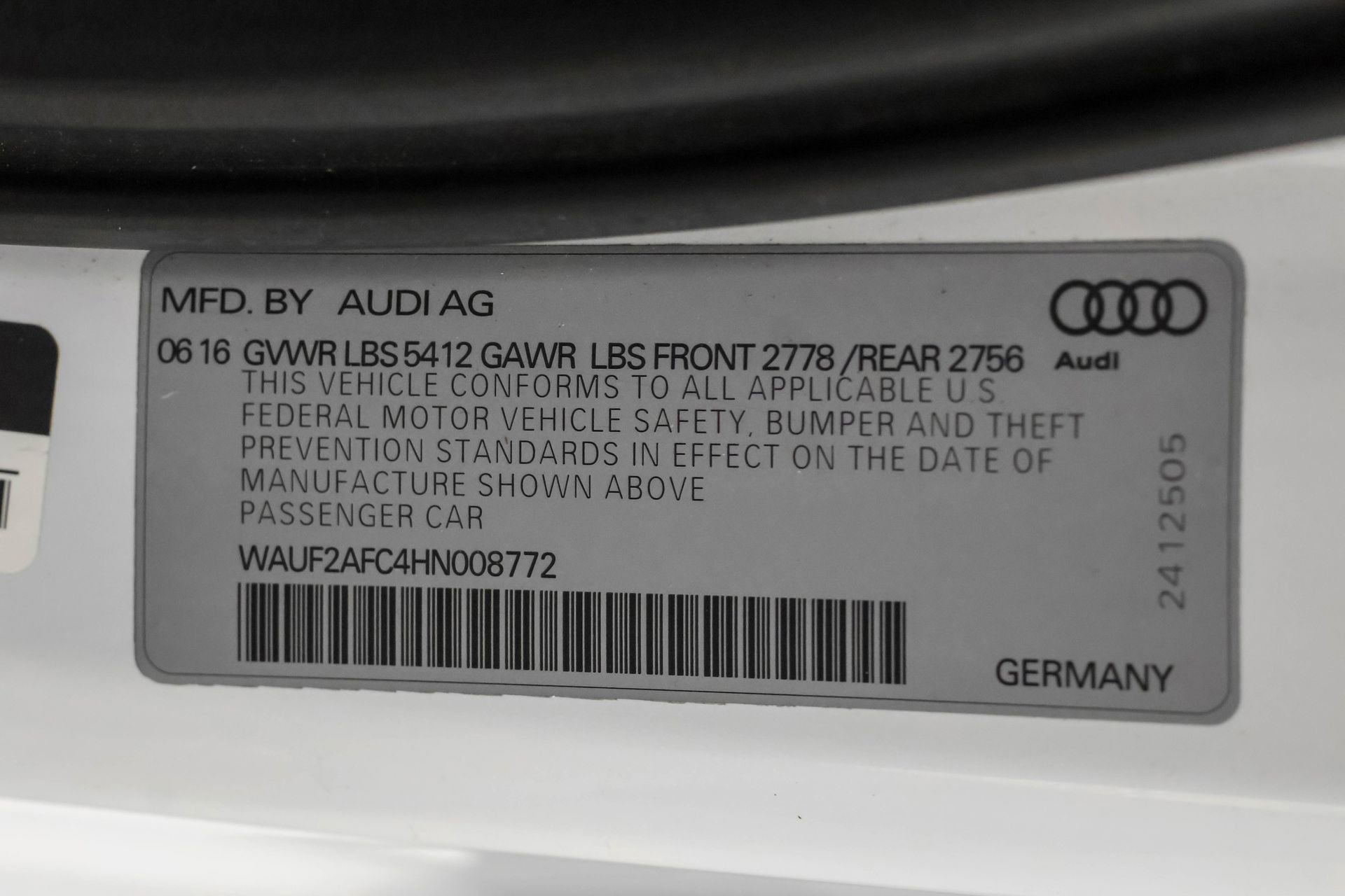 Used 2017 Audi A6 3.0T Premium Plus w/ Black Optic Package AWD/4WD image 51