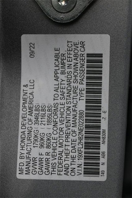 Used 2022 Honda Civic Sport image 43