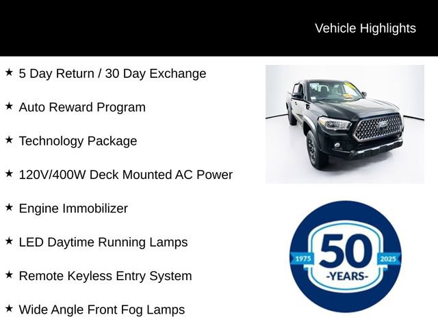 Used 2019 Toyota Tacoma TRD Off-Road w/ Technology Package AWD/4WD image 7