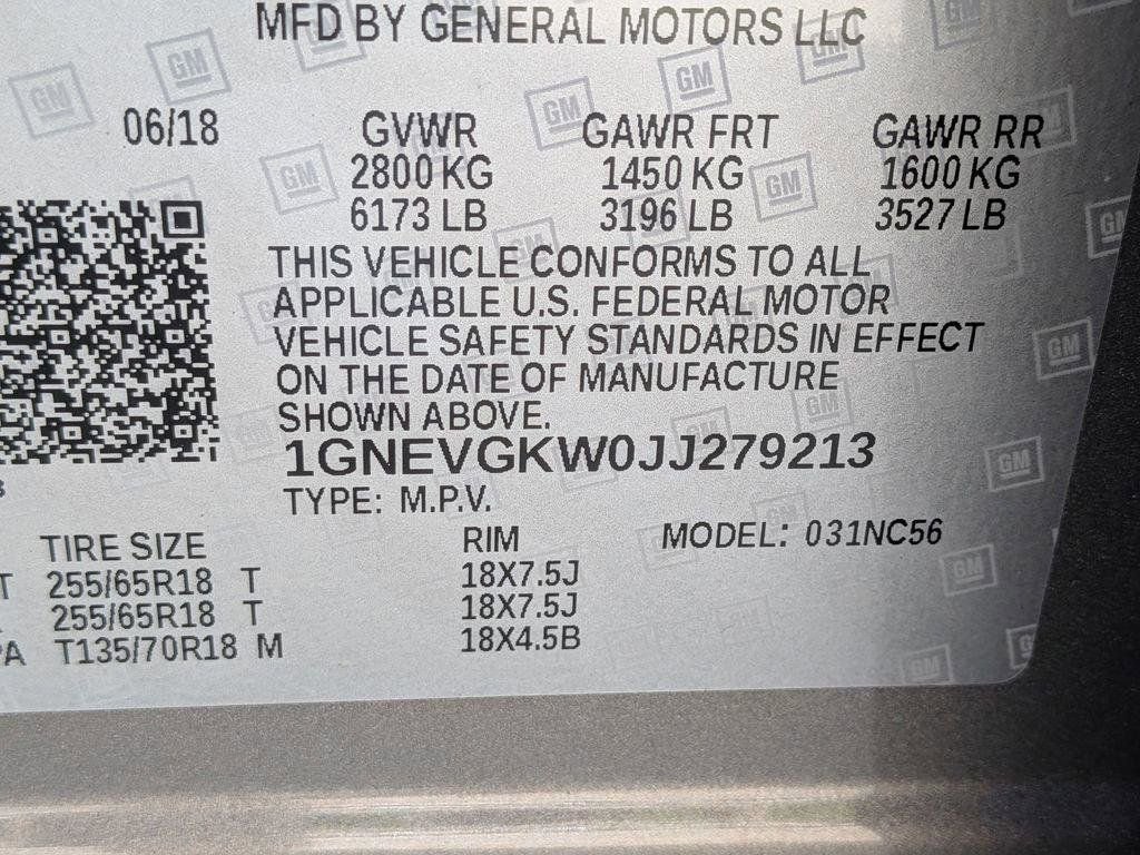 Used 2018 Chevrolet Traverse LT AWD/4WD image 32