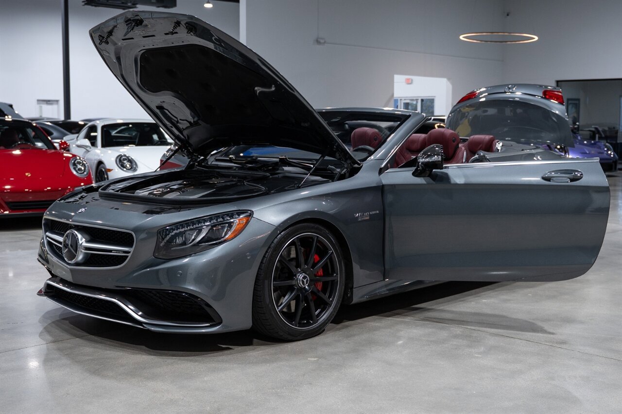 Used 2017 Mercedes-Benz S 63 AMG 4MATIC Cabriolet image 36