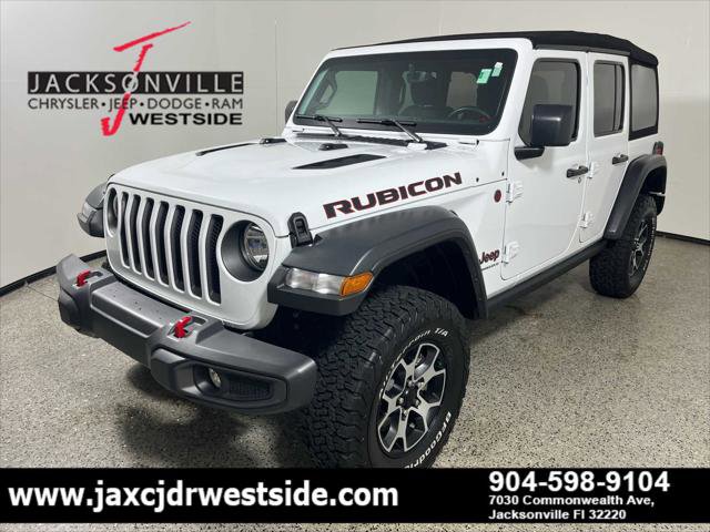 Certified 2023 Jeep Wrangler Unlimited Rubicon w/ Cold Weather Group image 1