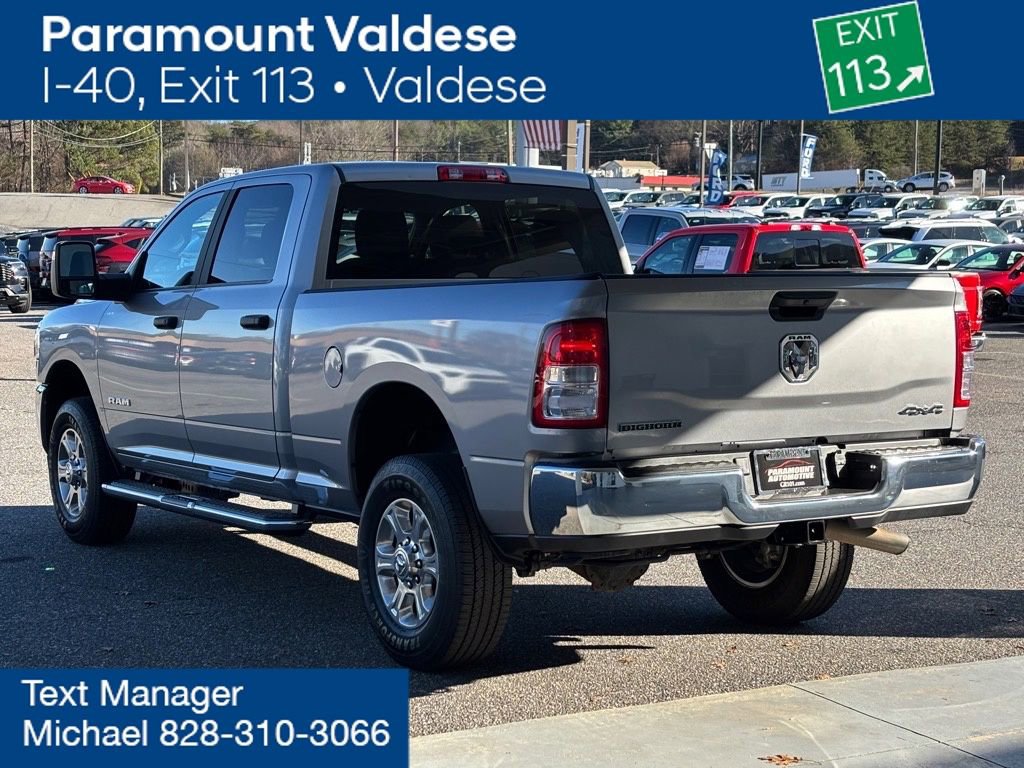 Used 2024 RAM 2500 Big Horn w/ Bed Utility Group image 2