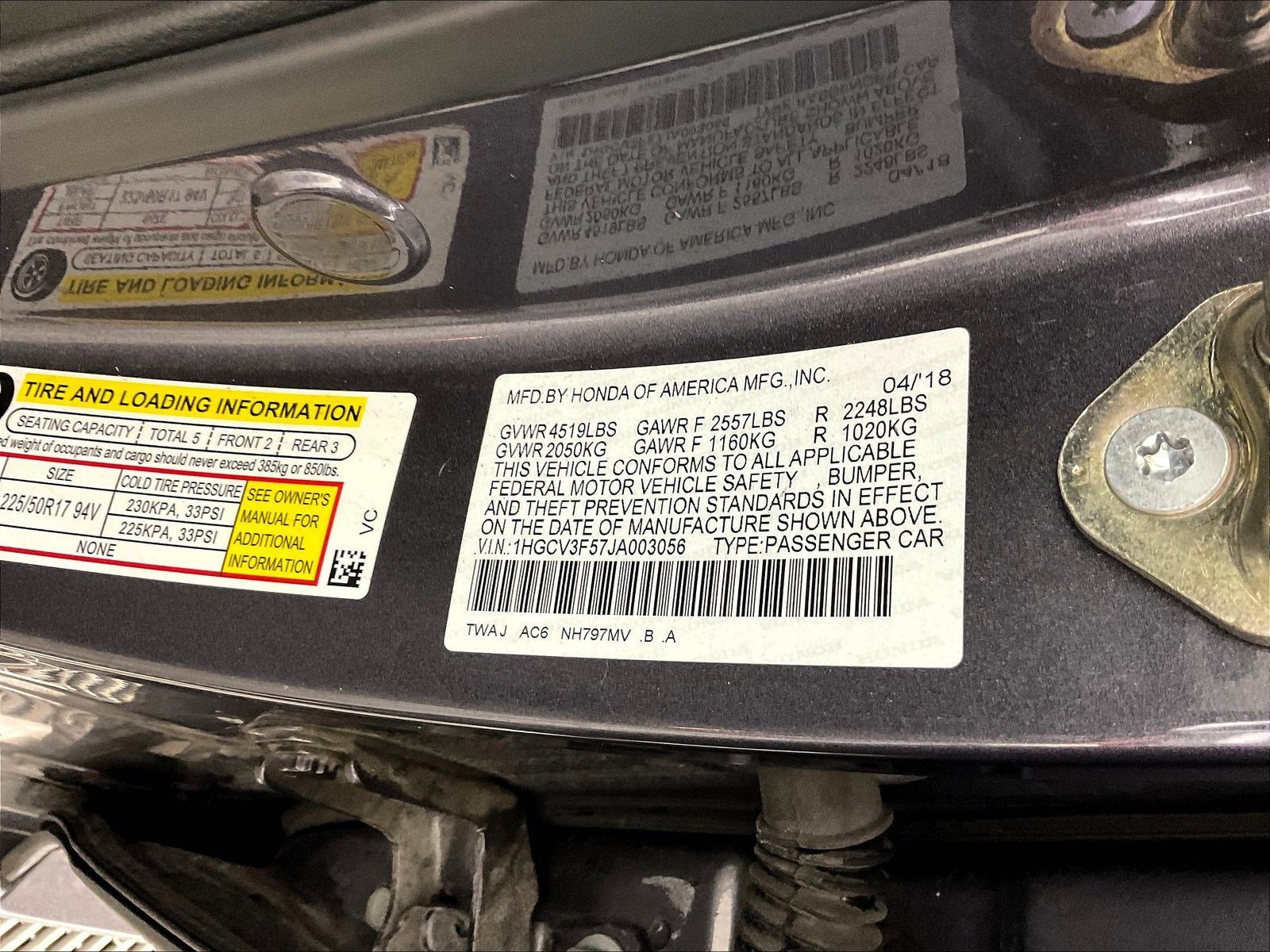 Used 2018 Honda Accord EX-L image 19
