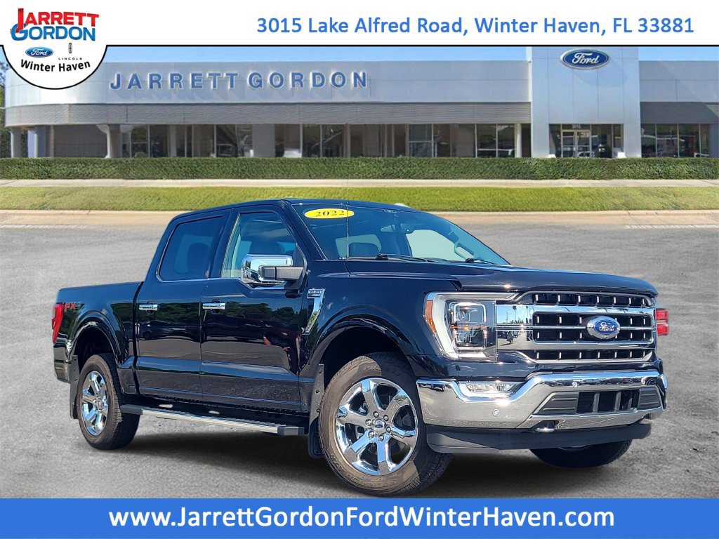 Certified 2022 Ford F150 Lariat w/ Equipment Group 502A High AWD/4WD 360° Tour