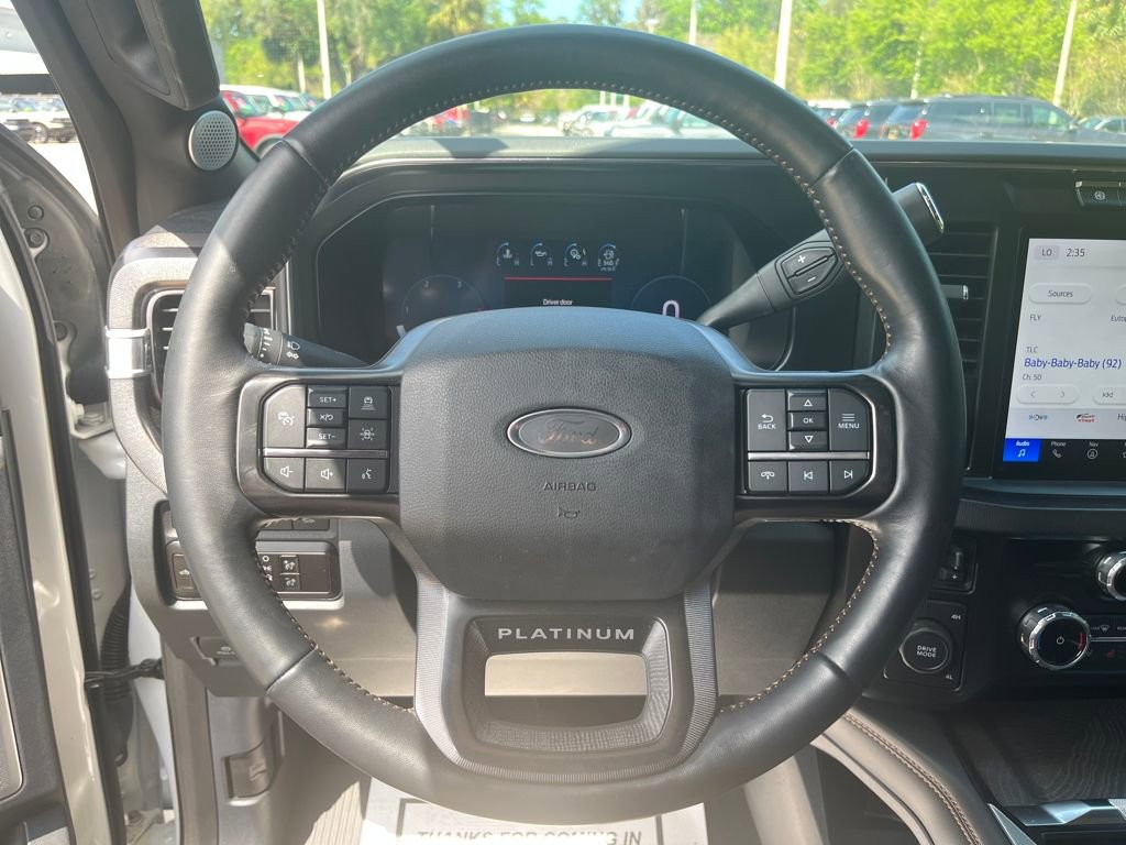 Used 2023 Ford F450 Platinum w/ Camper Package image 19