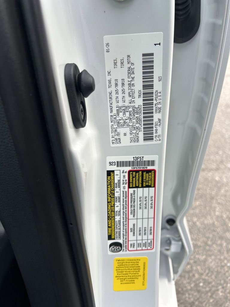 New 2026 Toyota Tundra SR5 image 4