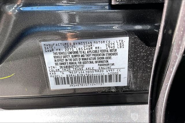 New 2026 Nissan Sentra S image 13