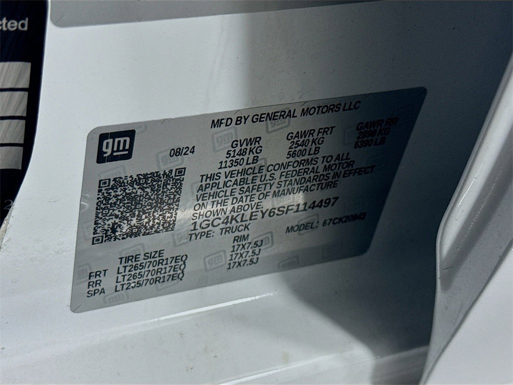 Used 2025 Chevrolet Silverado 2500 W/T w/ WT Convenience Package image 31