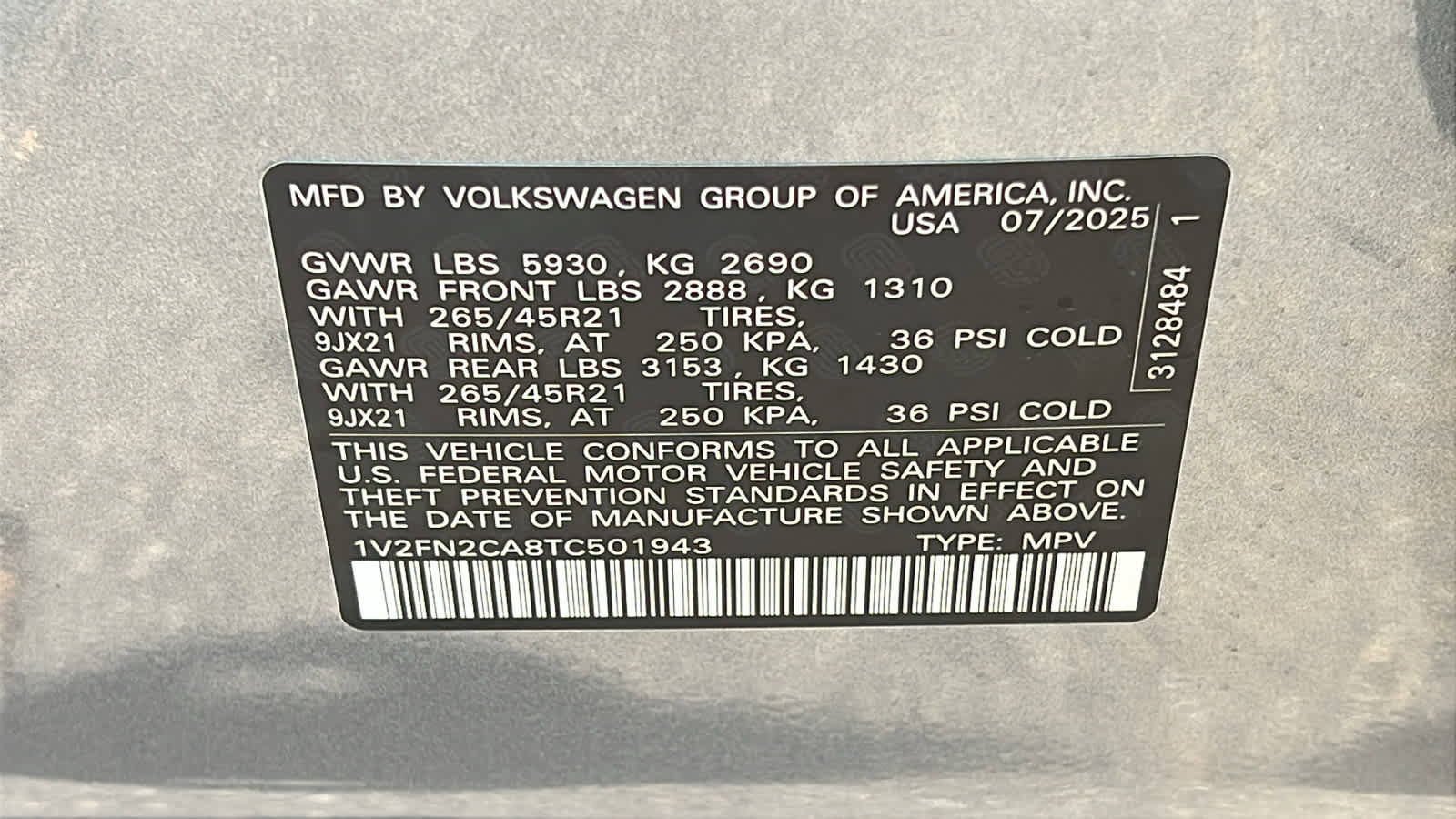 New 2026 Volkswagen Atlas SEL Premium R-Line image 30