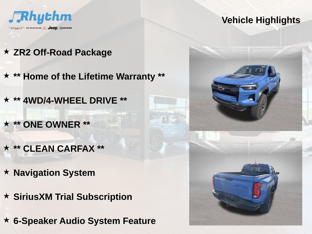Used 2025 Chevrolet Colorado ZR2 w/ Technology Package AWD/4WD image 11
