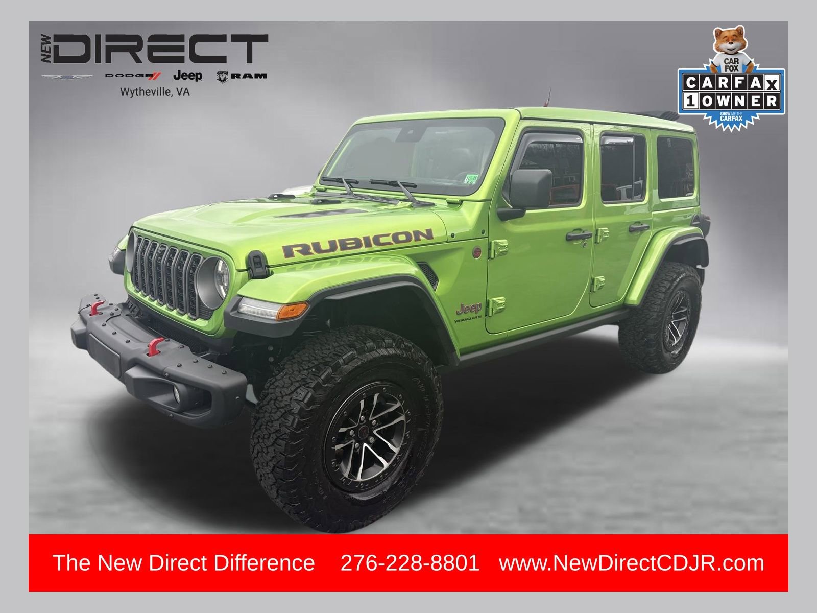 Certified 2025 Jeep Wrangler Unlimited Rubicon