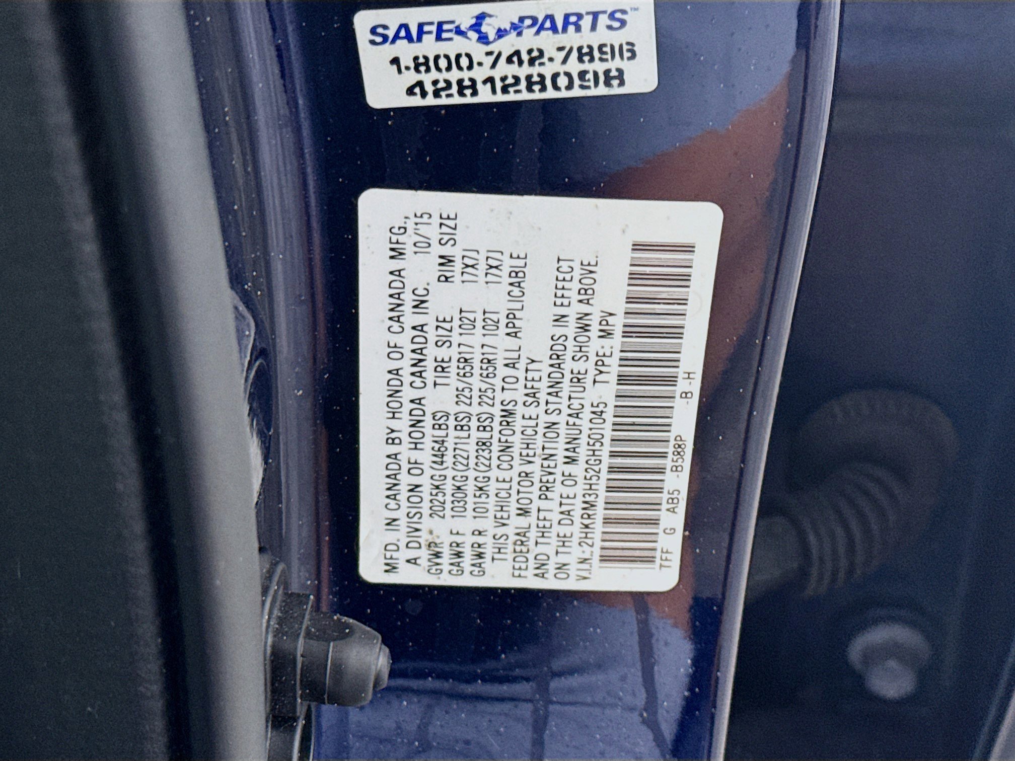 Used 2016 Honda CR-V EX image 40