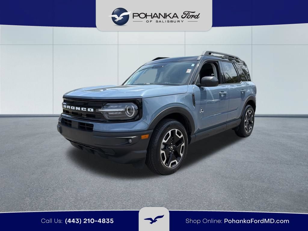 Certified 2024 Ford Bronco Sport Outer Banks w/ Tech Package
