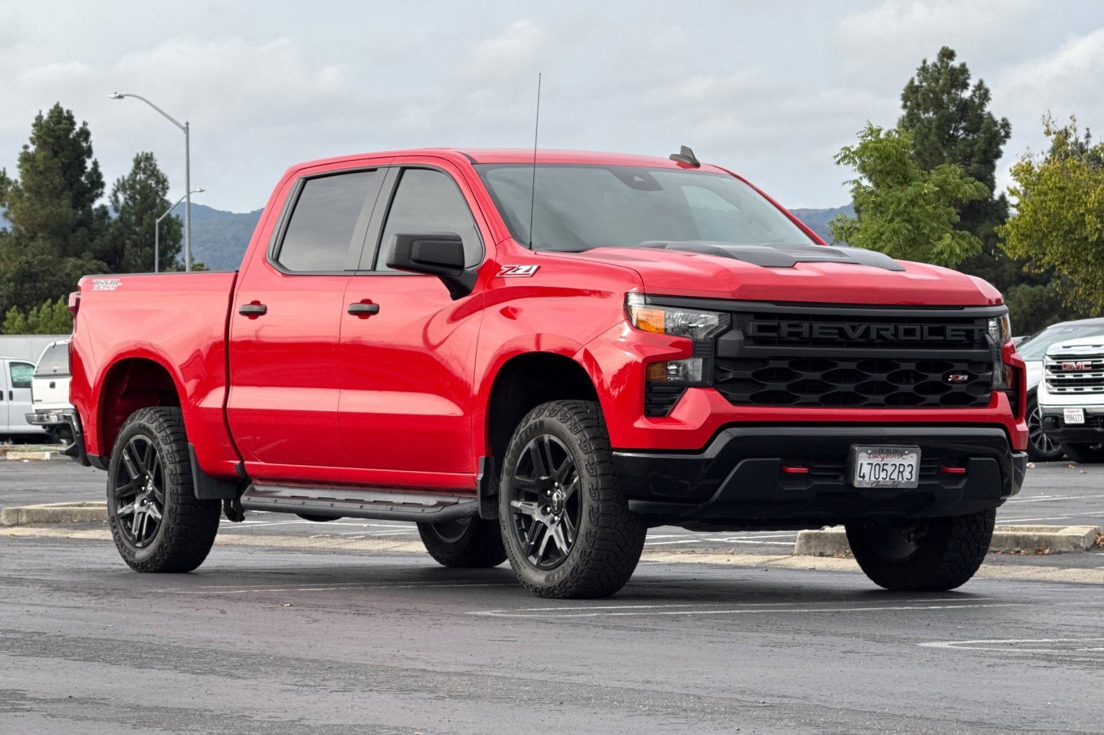Certified 2022 Chevrolet Silverado 1500 Custom Trail Boss w/ LPO, Dark Essentials Package