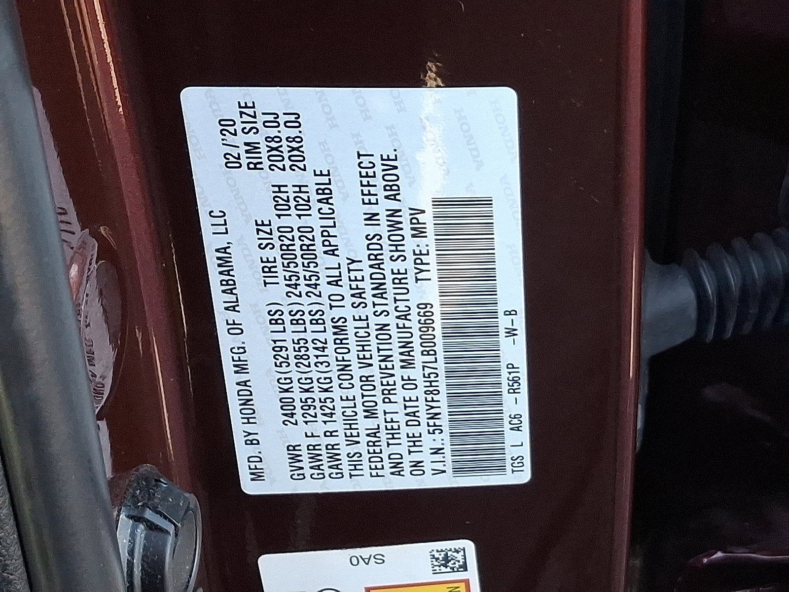 Used 2020 Honda Passport EX-L image 26