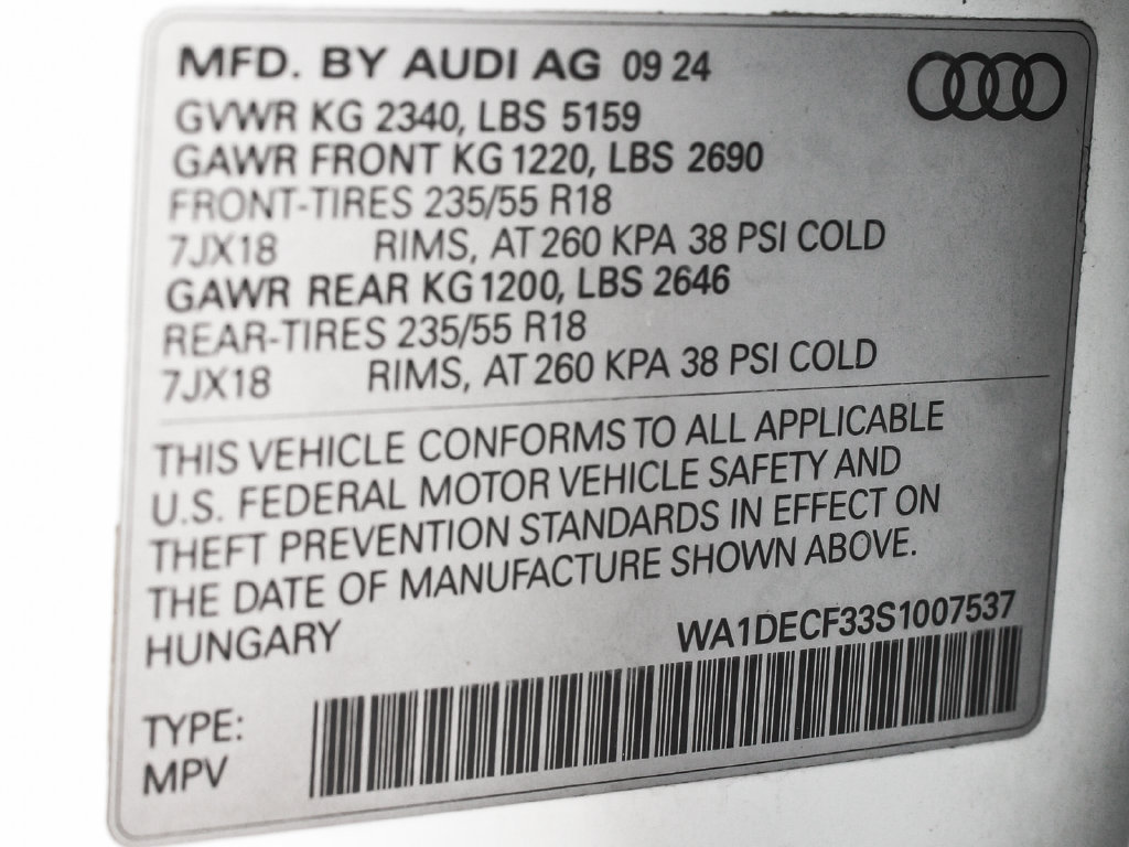 Used 2025 Audi Q3 2.0T Premium AWD/4WD image 14