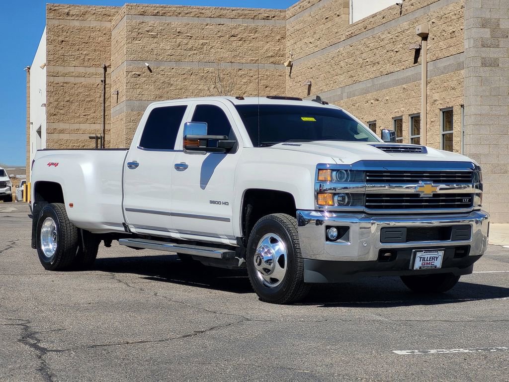 Used 2019 Chevrolet Silverado 3500 LTZ w/ Duramax Plus Package AWD/4WD image 2