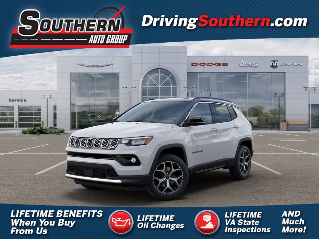 New 2026 Jeep Compass Limited w/ Sun, Sound & Navigation Group