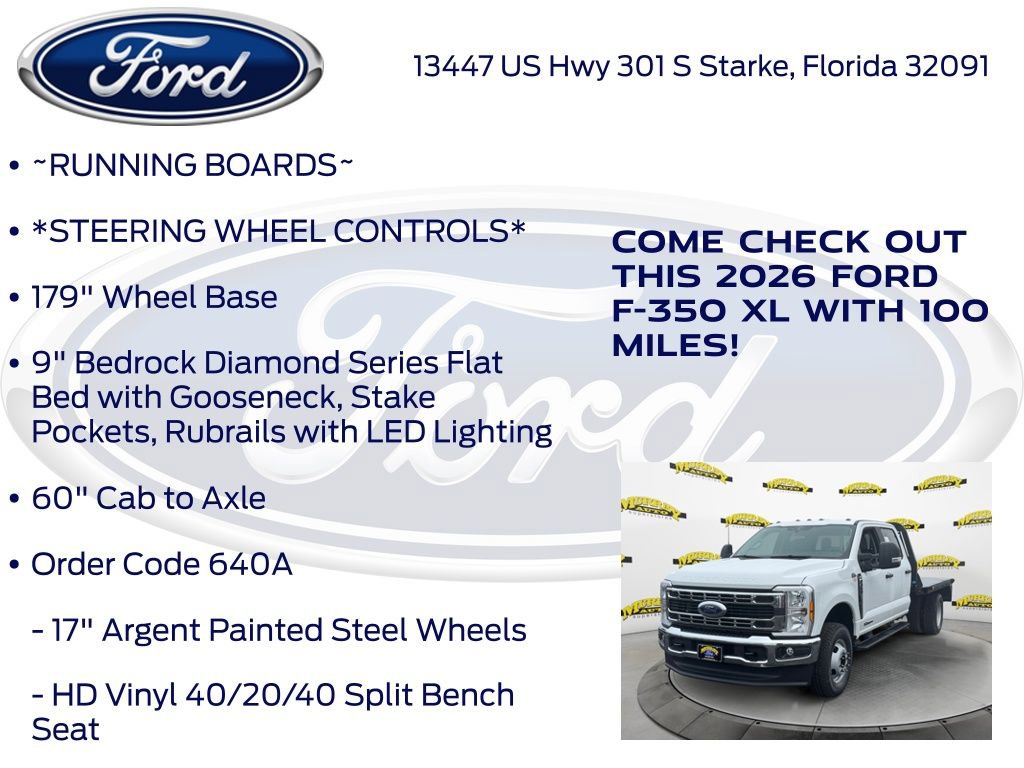 New 2026 Ford F350 XL w/ XL Chrome Package image 10