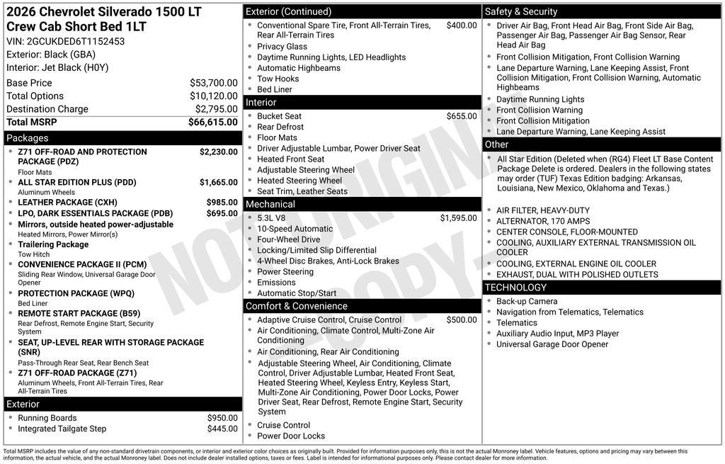 New 2026 Chevrolet Silverado 1500 LT image 31
