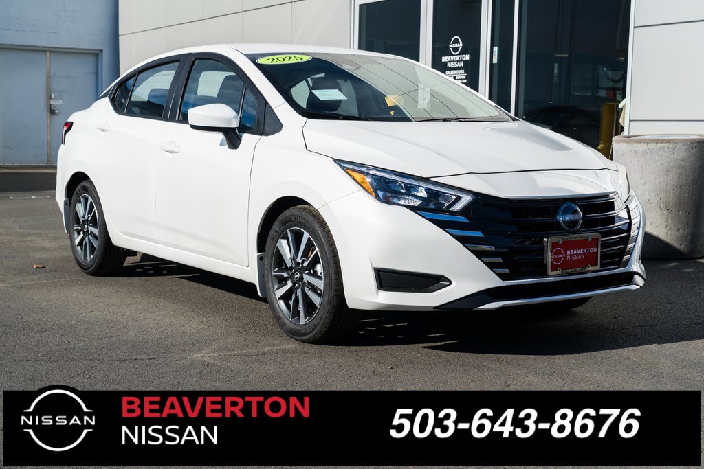 New 2025 Nissan Versa SV w/ Trunk Package image 1